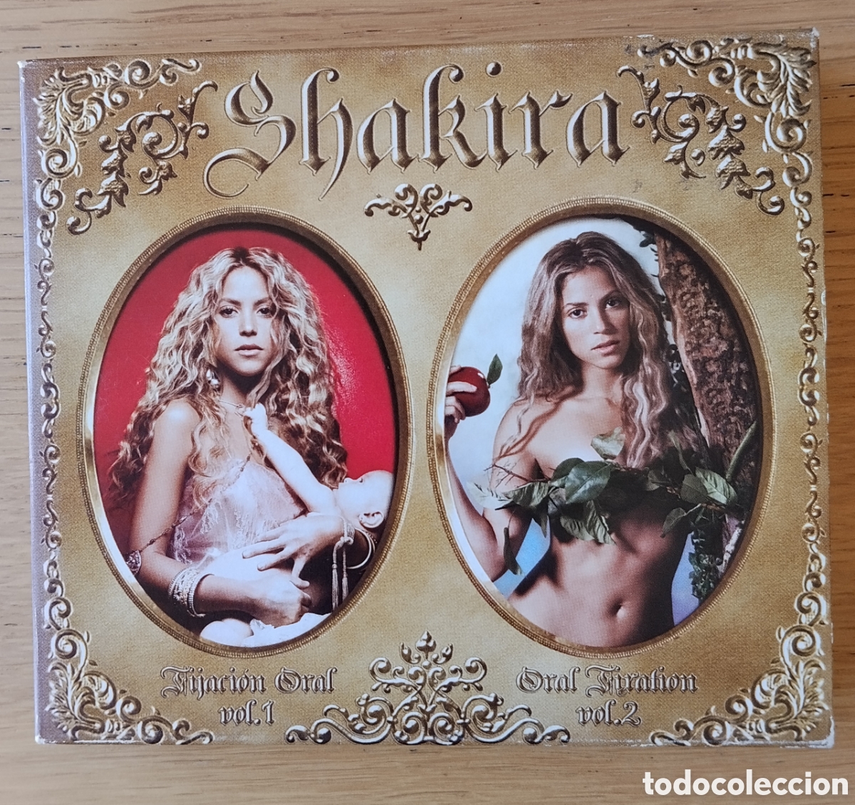 CDs de m&uacute;sica: SHAKIRA: &rdquo;FIJACI&Oacute;N ORAL VOL.1 - ORAL FIXATION VOL. 2&rdquo; DOBLE CD + DVD 2006 - POP