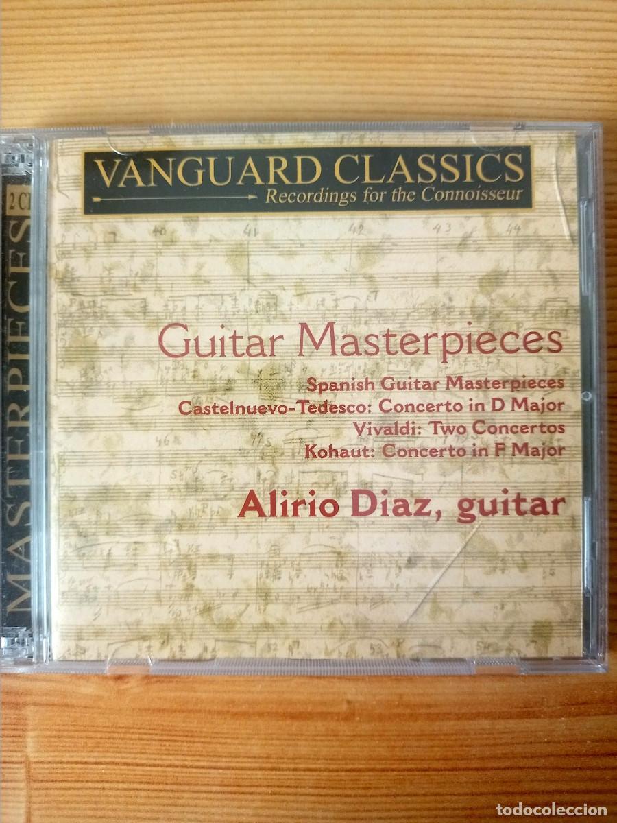CDs de m&uacute;sica: Guitar Masterpieces &ndash; Alirio D&iacute;az &ndash; 2 CD Vanguard Classics ATM-CD-1200