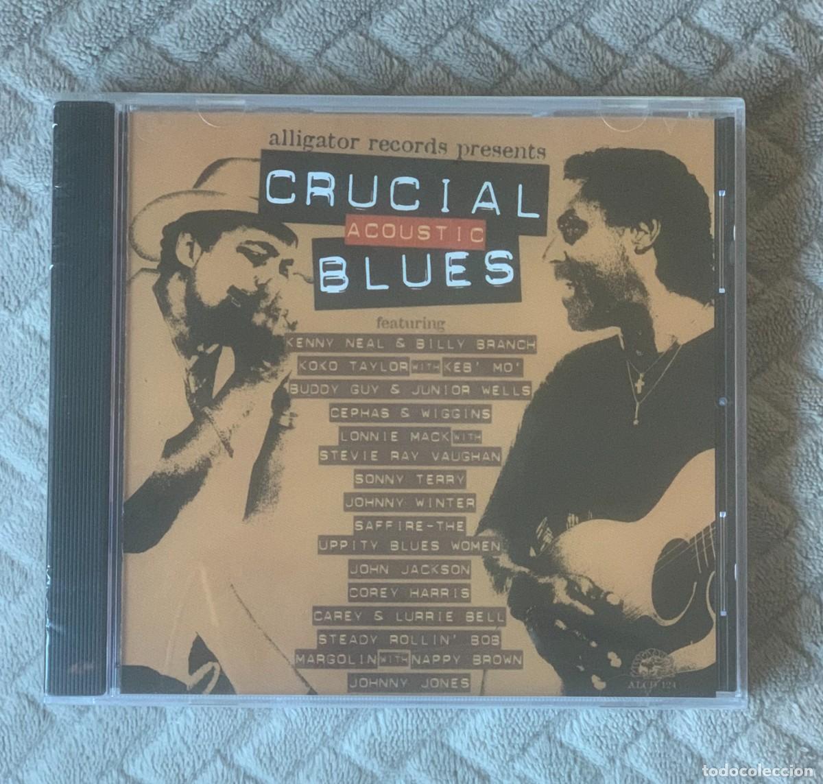 CDs de m&uacute;sica: Crucial Acoustic Blues - NUEVO y PRECINTADO
