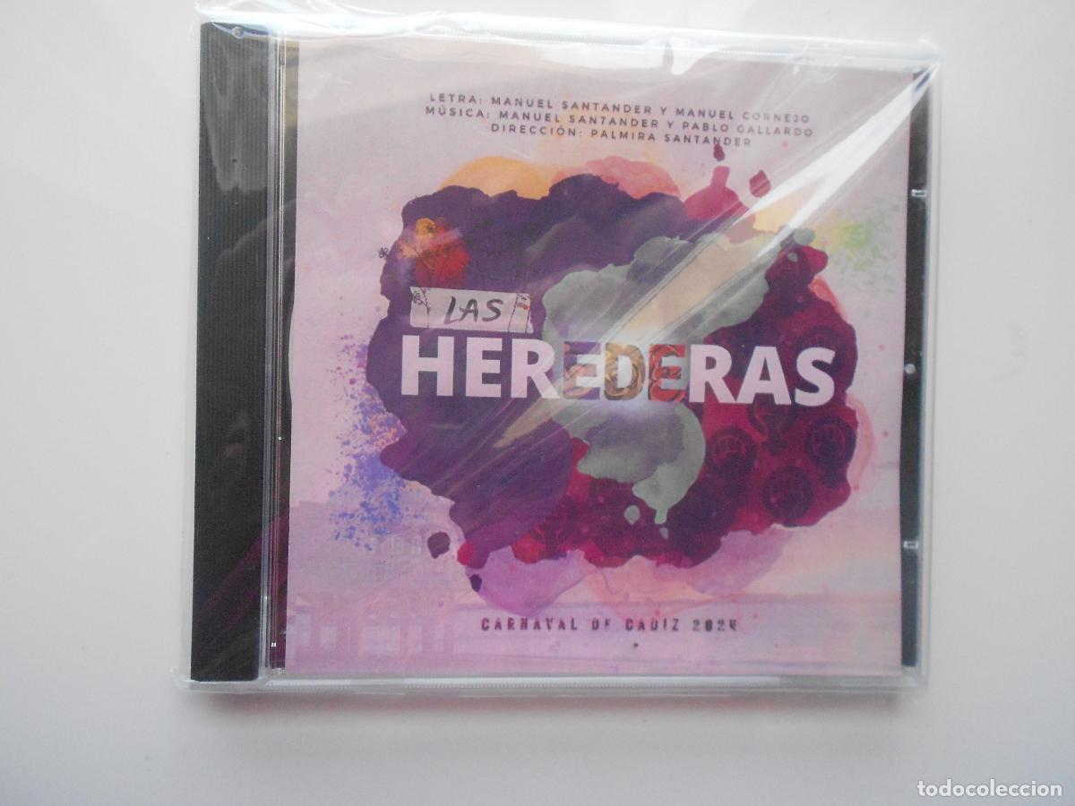 CDs de m&uacute;sica: LAS HEREDERAS - CARNAVAL DE CADIZ 2024 - MANUEL SANTANDER Y MANUEL CORNEJO - CD