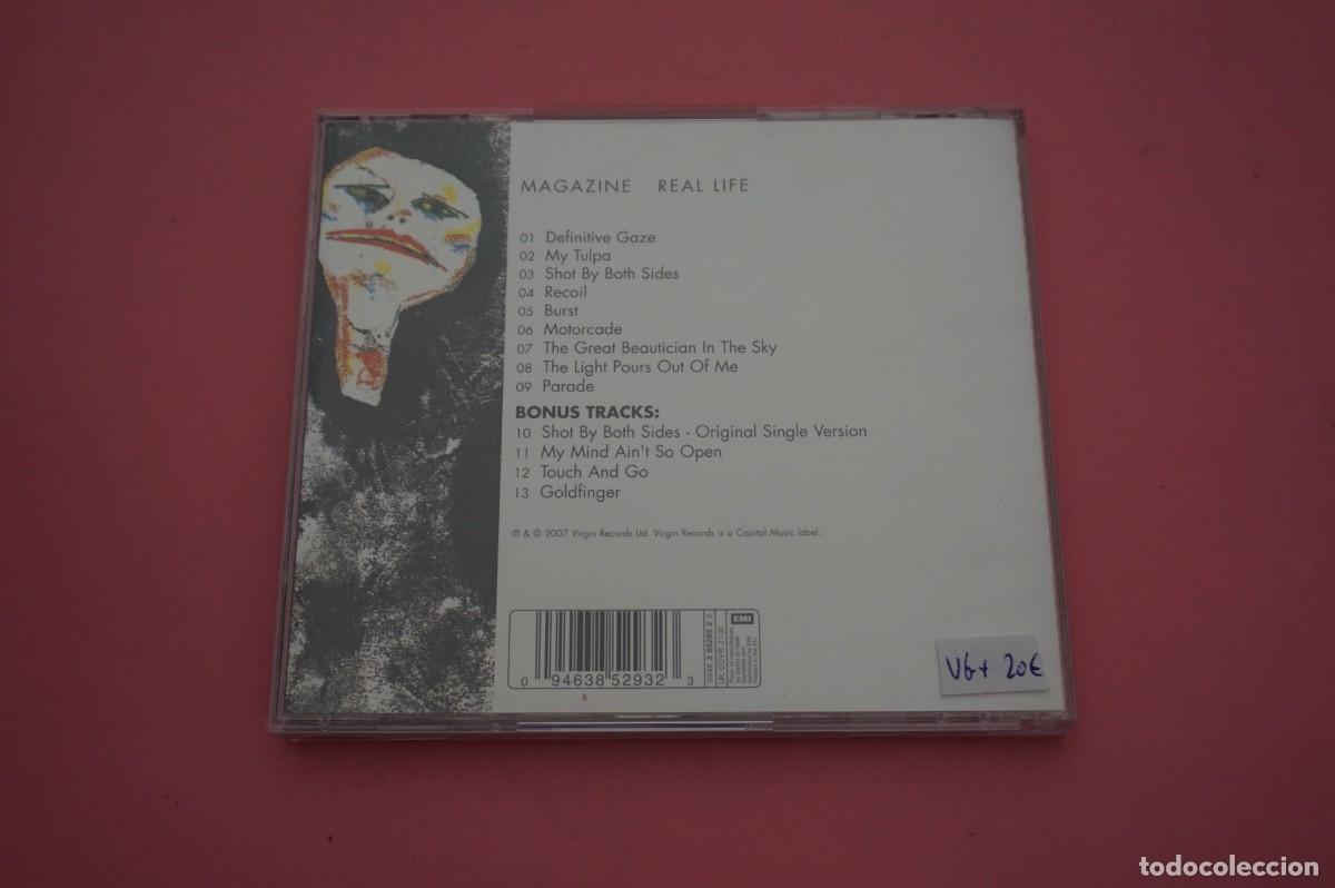 CDs de m&uacute;sica: CD - MAGAZINE - REAL LIFE - Foto 3