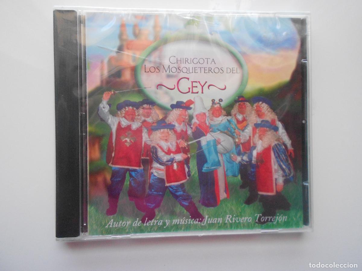 CDs de m&uacute;sica: LOS MOSQUETEROS DEL GEY - CHIRIGOTA CARNAVAL DE CADIZ -2009 - JUAN RIVERO - CD PRECINTADO