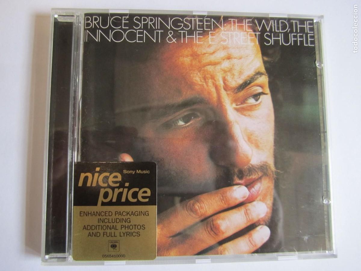 CDs de m&uacute;sica: cd bruce springsteen the wild,the innocent and the e street shuffle