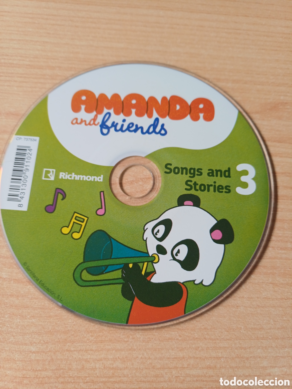 CDs de m&uacute;sica: AMANDA AND FRIENDS SONGS AND STORIES 3 CD AUDIO RICHMOND