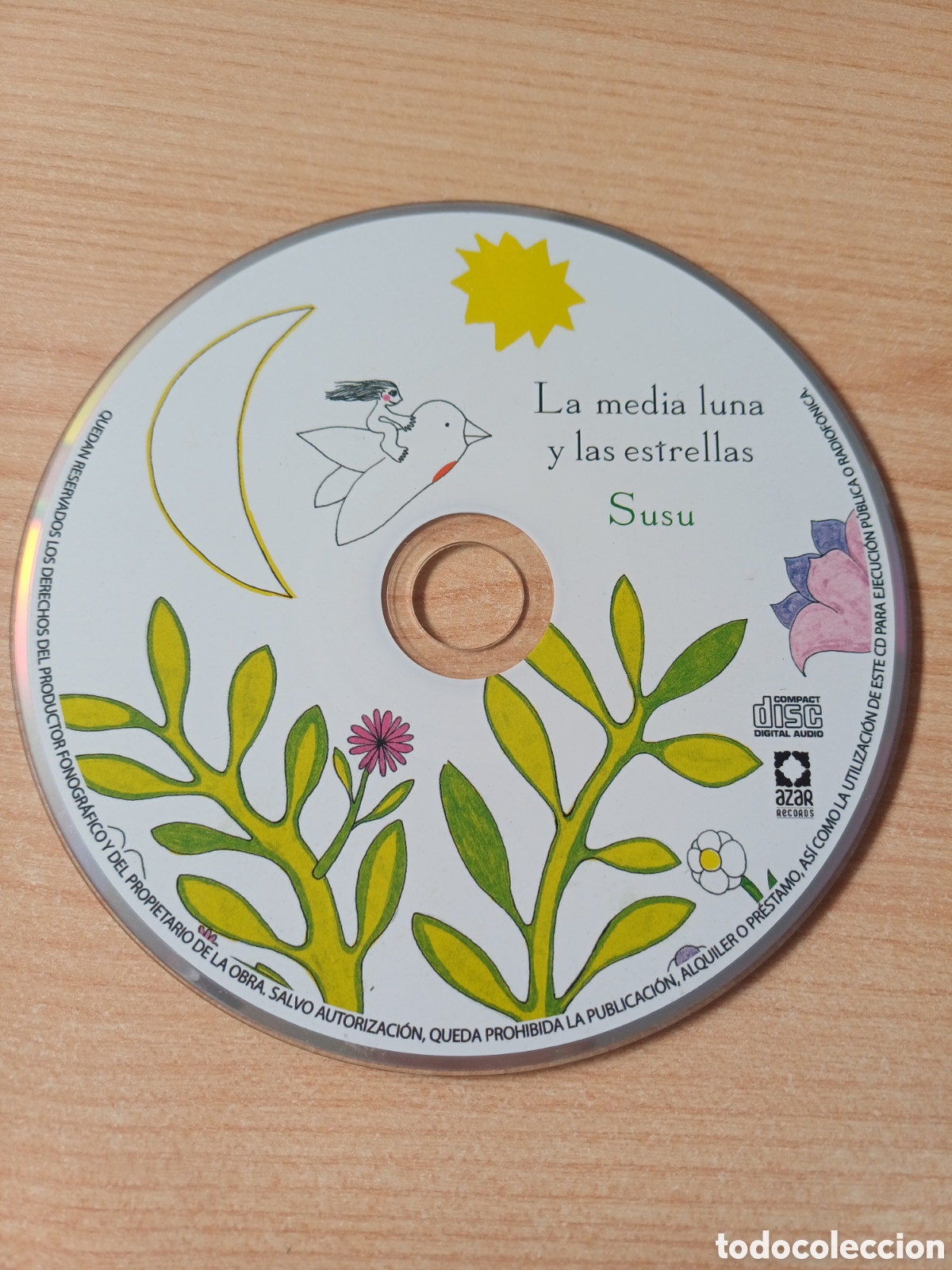 CDs de m&uacute;sica: LA MEDIA LUNA Y LAS ESTRELLAS SUSU CD AUDIO