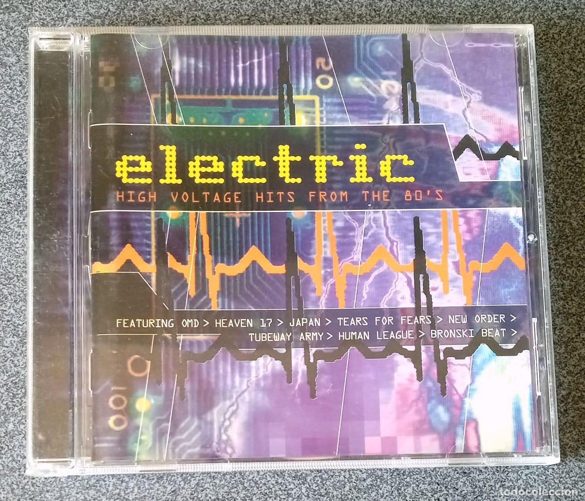 CDs de m&uacute;sica: Cd Electric High Voltage Hits From The 80s - Foto 1