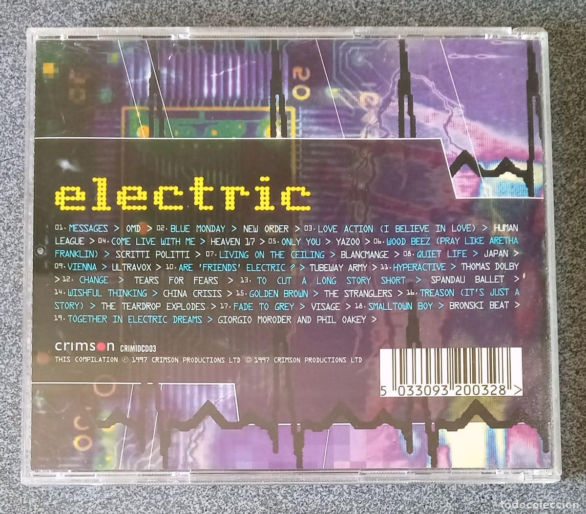 CDs de m&uacute;sica: Cd Electric High Voltage Hits From The 80s - Foto 4