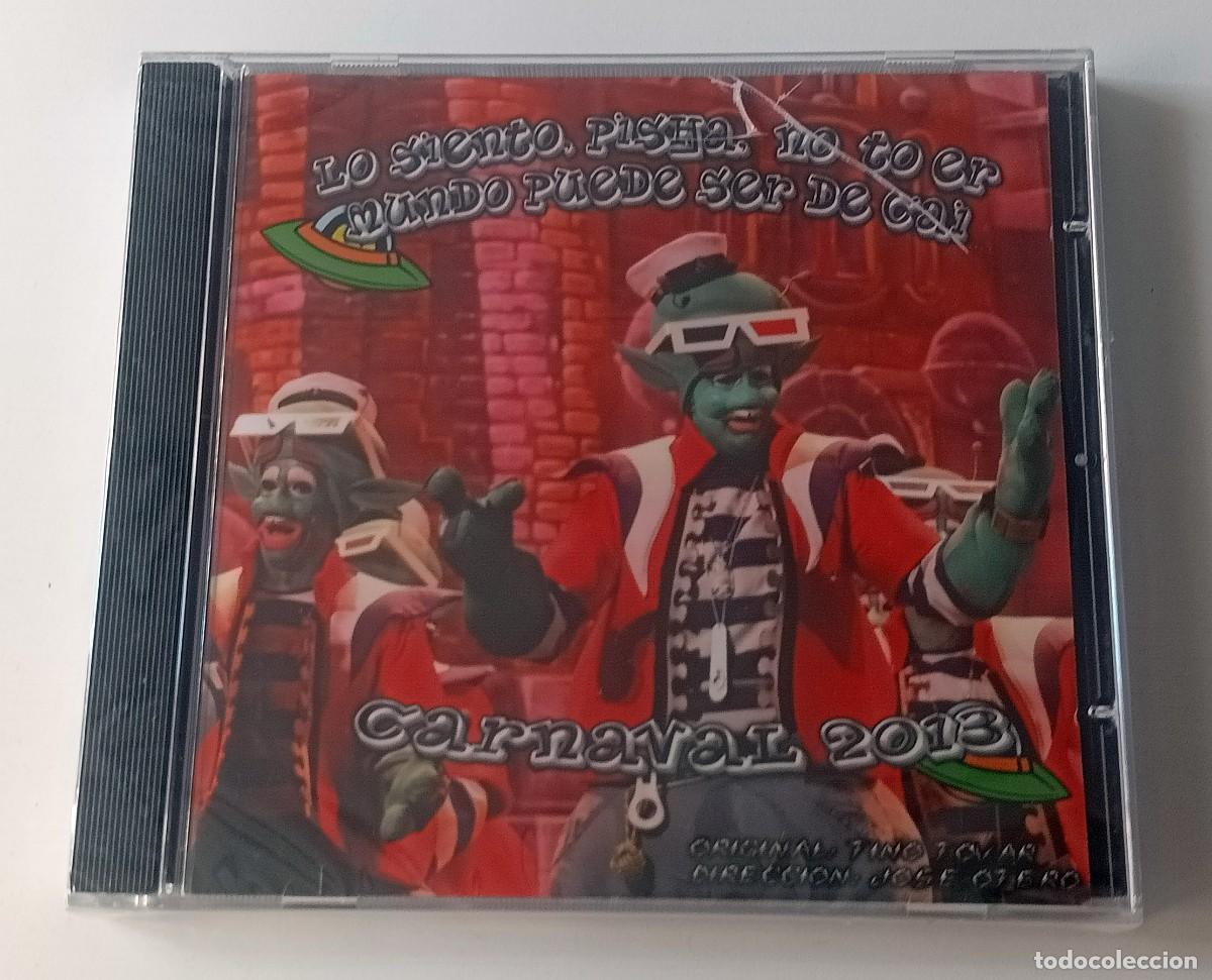 CD de M&uacute;sica: CARNAVAL DE CADIZ 2013 CD COMPARSA LO SIENTO PICHA NO TO ER MUNDO PUEDE SER DE CAI (TINO TOVAR)