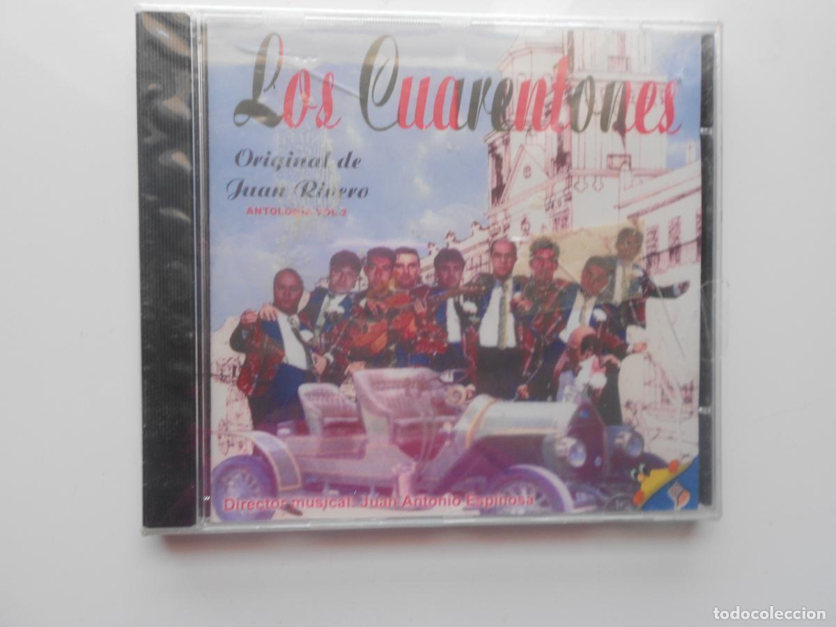 CDs de m&uacute;sica: LOS CUARENTONES - CARNAVAL DE CADIZ - JUAN RIVERO - CD PRECINTADO - VOL 2