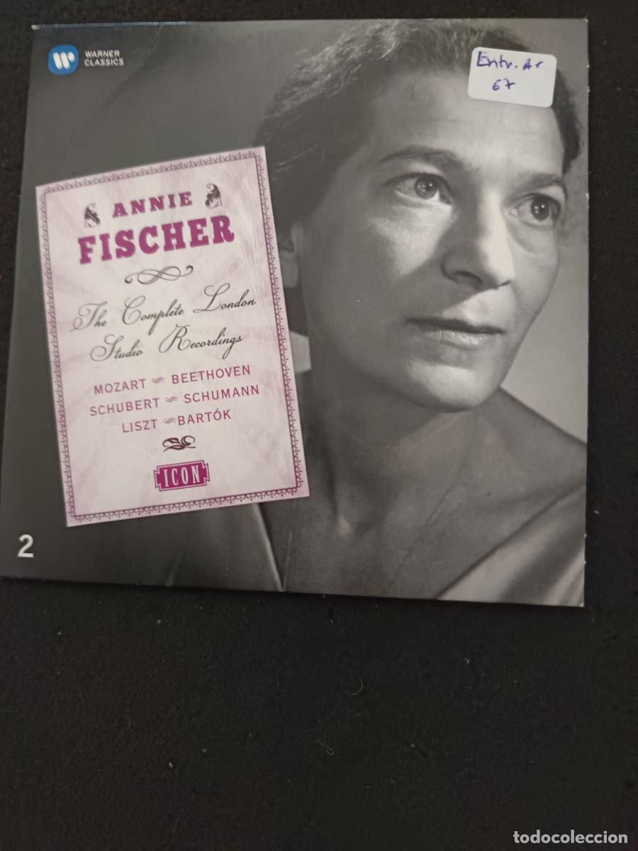 CDs de m&uacute;sica: ANNIE FISCHER. MOZART. PIANO CONCERTOS 21 Y 22.- DIR.: WOLFGANG SAWALLISCH. PHILHARMONIA ORCHESTRA