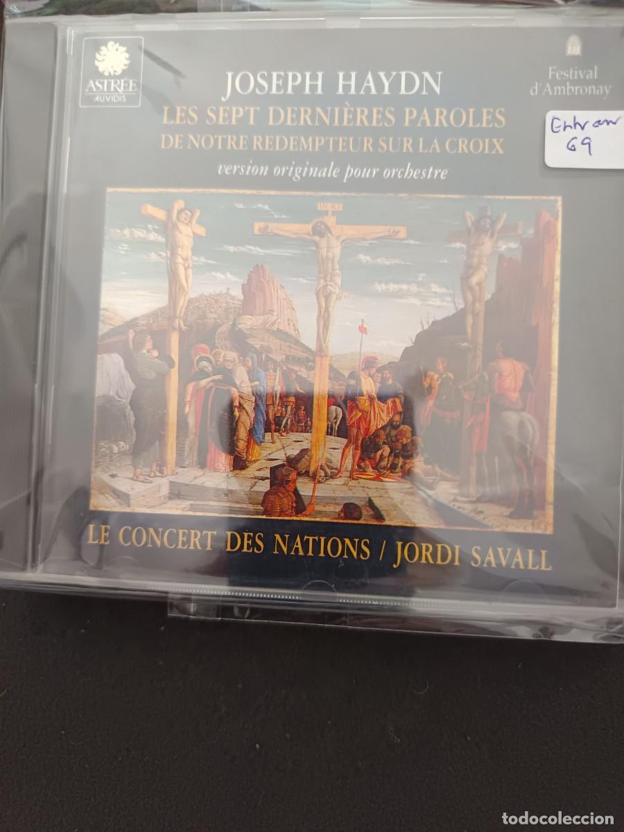 CDs de m&uacute;sica: HAYDN. LES SEPT DERNI&Egrave;RES PAROLES DE NOTRE REDEMPETEUR SUR LA CROIX (VERSION ORIGINALES POUR ORCHEST