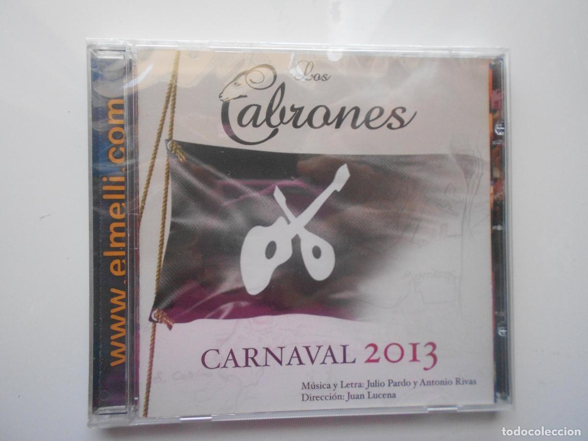 CDs de m&uacute;sica: LOS CABRONES - CARNAVAL DE CADIZ 2013 - JULIO PARDO Y ANTONIO RIVAS - CD PRECINTADO