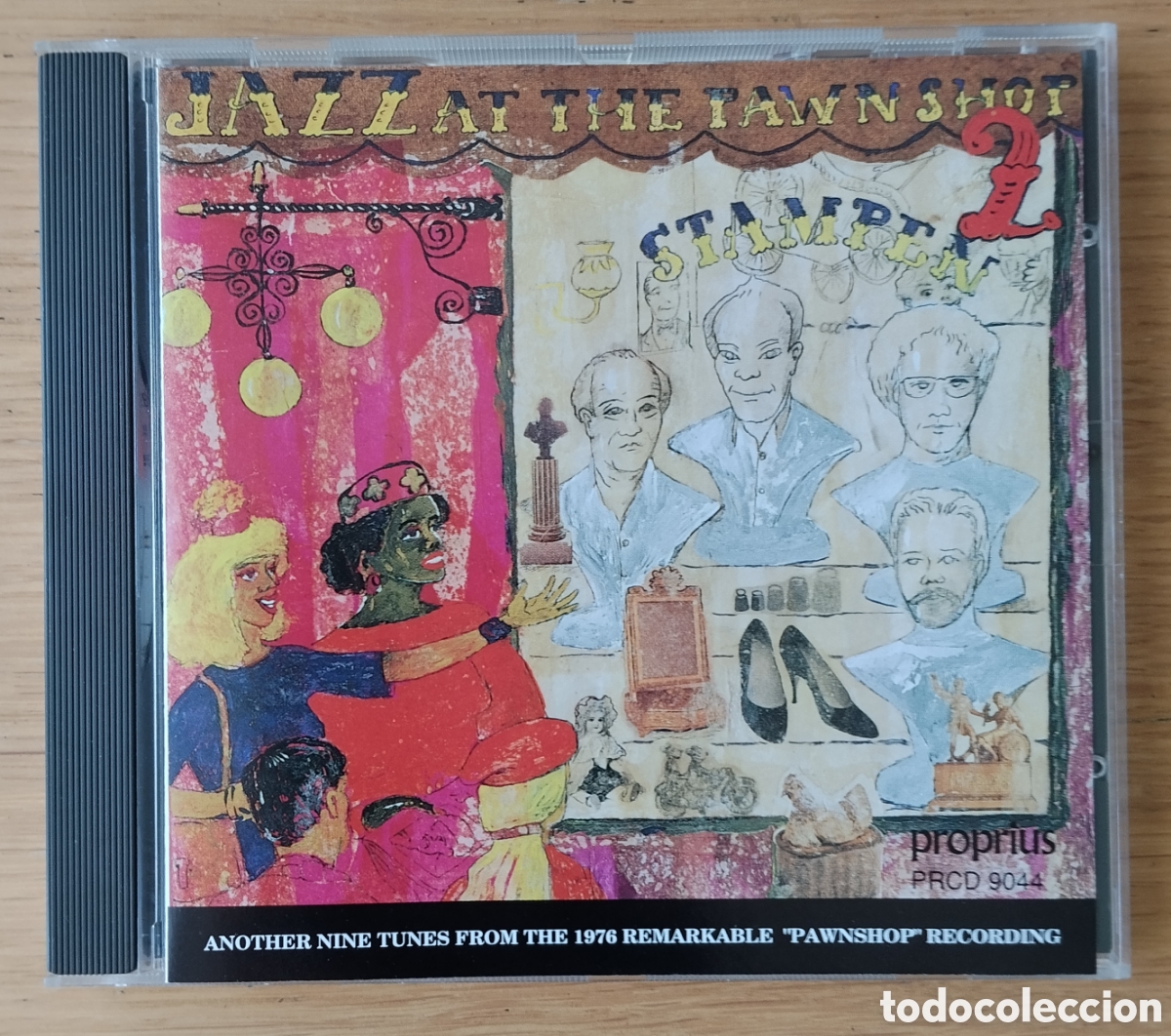 CDs de m&uacute;sica: ARNE DOMNERUS JAZZGRUPP : &rdquo;JAZZ AT THE PAWNSHOP 2&rdquo; CD 1991 - JAZZ