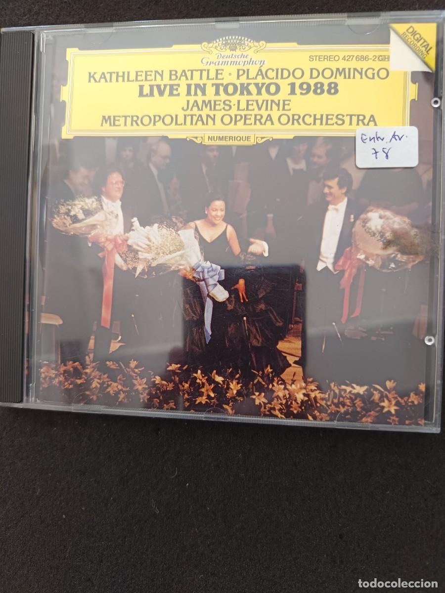 CDs de m&uacute;sica: KATHLEEN BATTLE. PL&Aacute;CIDO DOMINGO. LIVE IN TOKYO 1988. JAMES LEVINE. METROPOLITAN OPERA ORCHESTRA