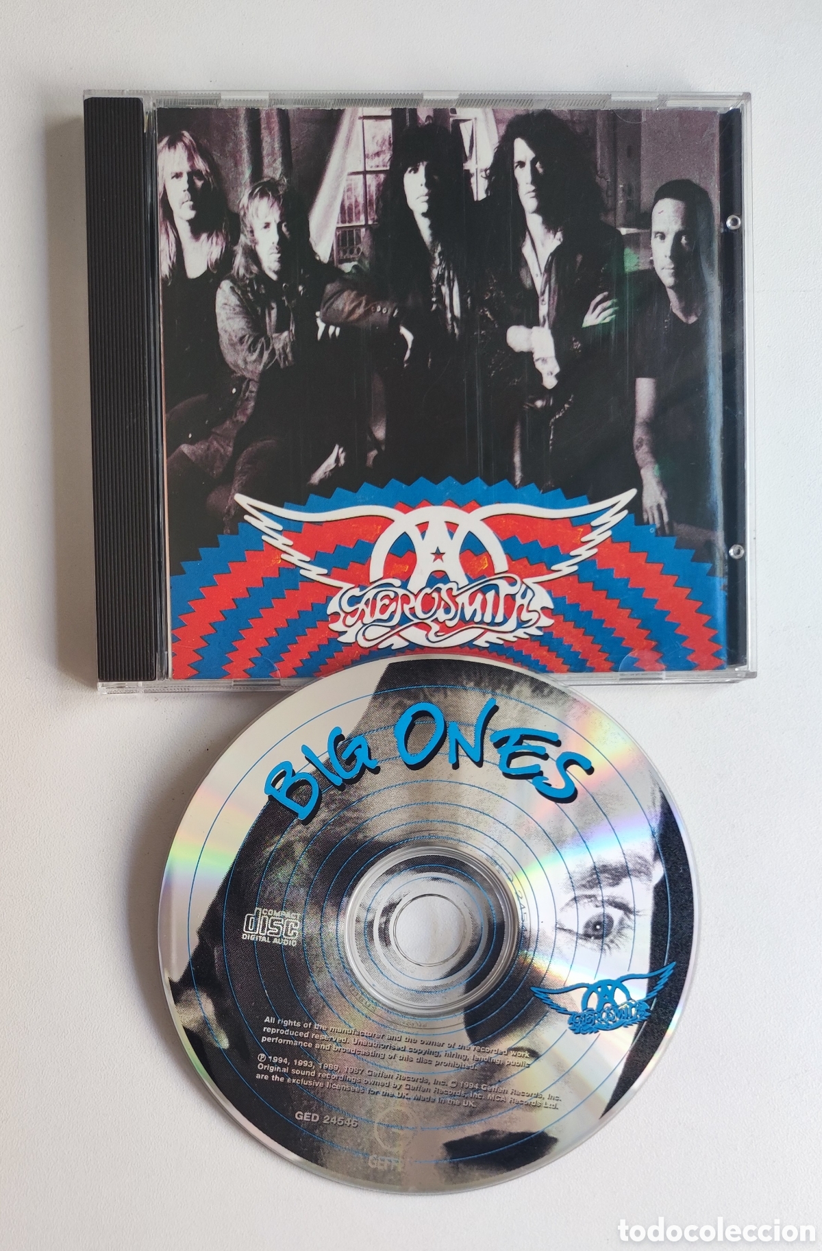 CDs de m&uacute;sica: CD 1994 - AEROSMITH / BIG ONES - GEFFEN RECORDS 1994