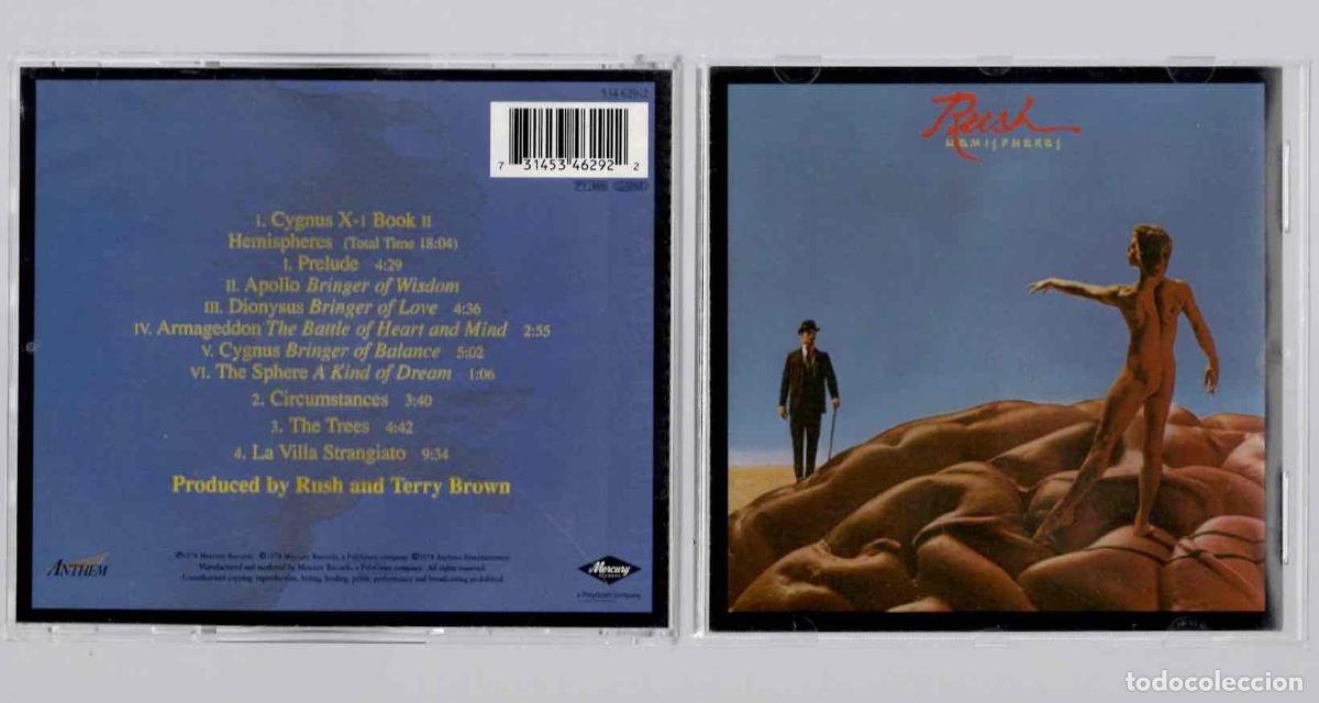 CDs de m&uacute;sica: CD THE RUSH REMASTERS. 1978 MERCURY