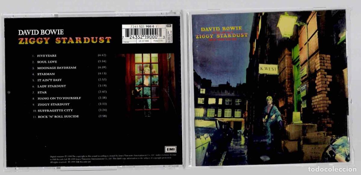 CDs de m&uacute;sica: CD DAVID BOWIE ZIGGY STARDUST. 1999 EMI RECORDS