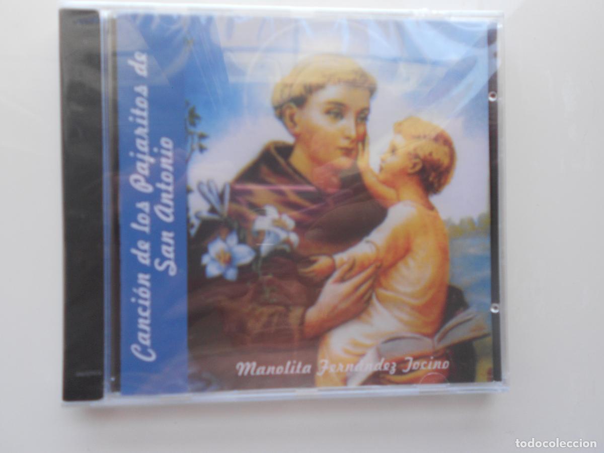 CDs de m&uacute;sica: CANCION DE LOS PAJARITOS DE SAN ANTONIO - MANOLITA FERNANDEZ JOCINO - CD PRECINTADO