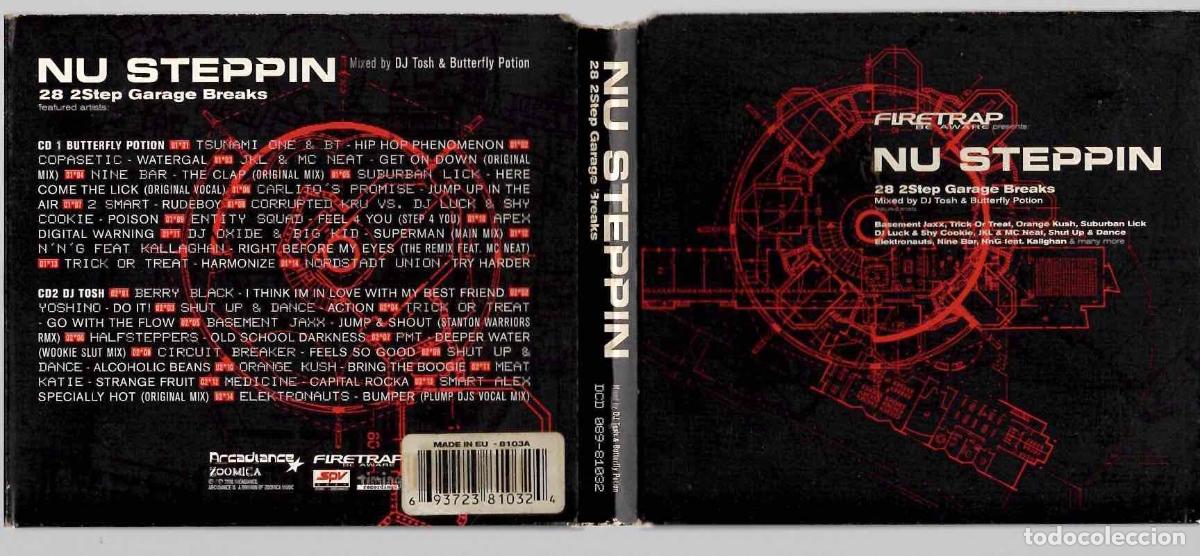 CDs de m&uacute;sica: CD NU STEPPIN 28 2STEP GARAGE. 2 CD. 2000 ARCADIANCE