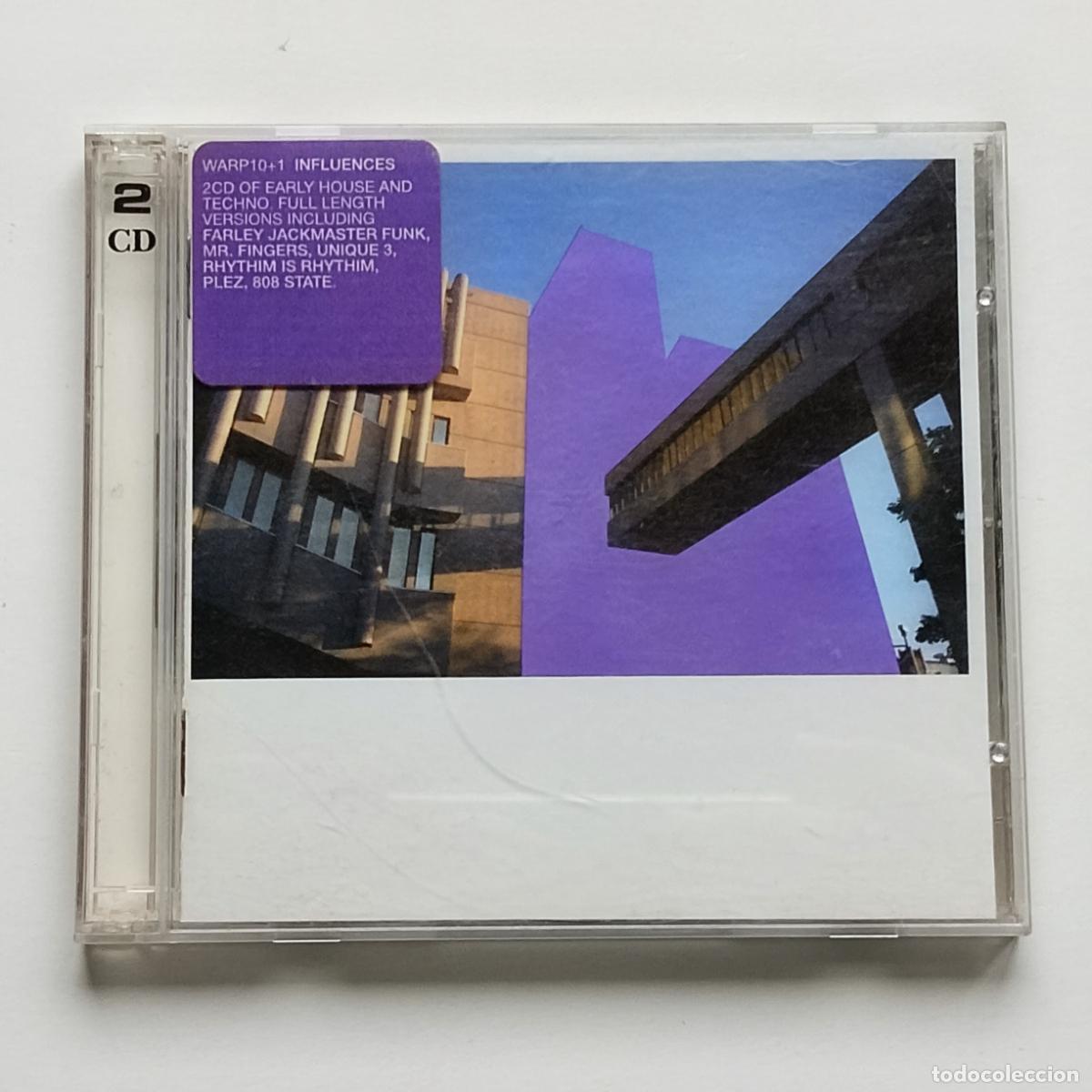 CDs de m&uacute;sica: Varios - Warp10+1 Influences (2xCD Warp 1999) A Guy Called Gerald, 808 State, Mr. Fingers, Model 500