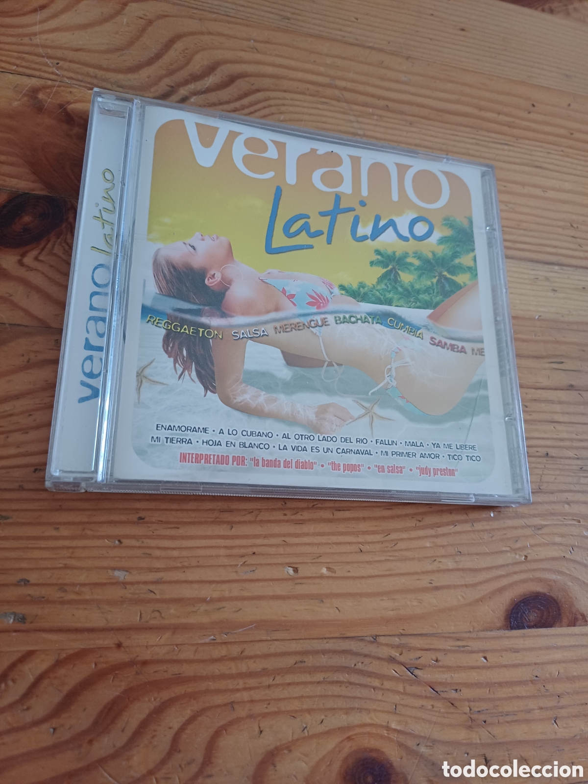 CDs de m&uacute;sica: Verano latino CD Reggaeton Salsa Merengue Bachata Cumbia Samba Judy P The Popos La banda del diablo