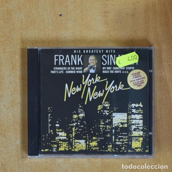 CDs de m&uacute;sica: FRANK SINATRA - NEW YORK NEW YORK - CD