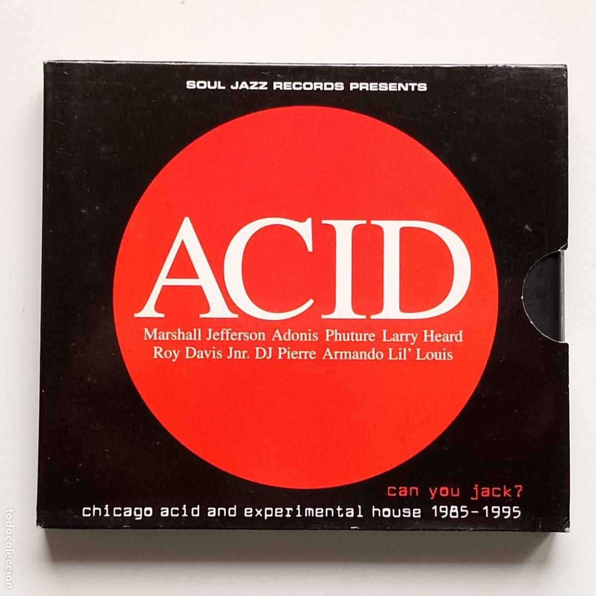 CDs de m&uacute;sica: Varios-Acid: Can You Jack? Chicago Acid And Experimental House 1985-95 (2xCD Soul Jazz) Phuture...