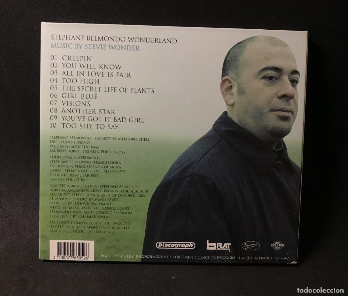 CDs de m&uacute;sica: St&eacute;phane Belmondo &ndash; Wonderland - CD - B.Flat Recordings - Foto 2
