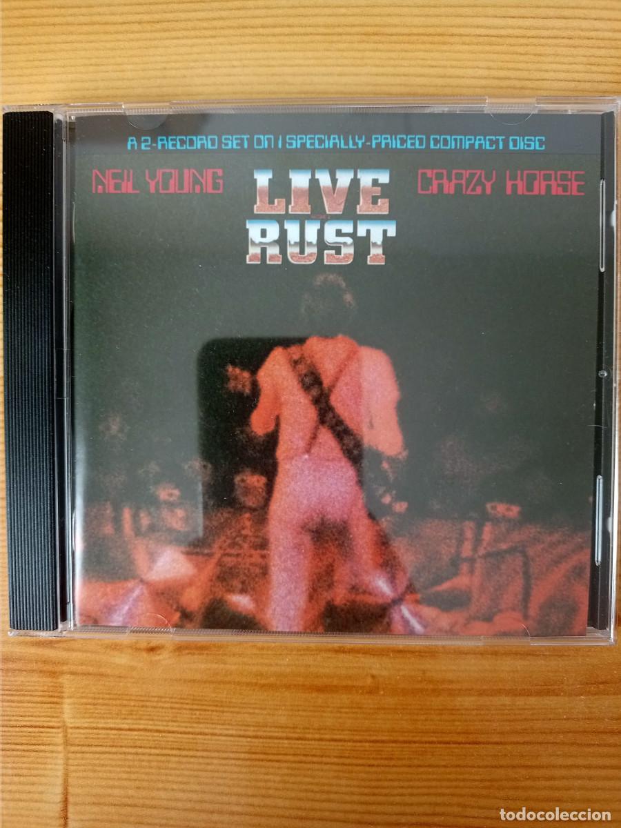 CDs de m&uacute;sica: Neil Young & Crazy Horse &ndash; Live Rust &ndash; CD Reprise 7599-27250-2 (France WE 851)