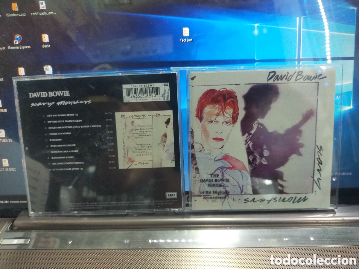 CDs de m&uacute;sica: David Bowie CD scary Monsters 1999