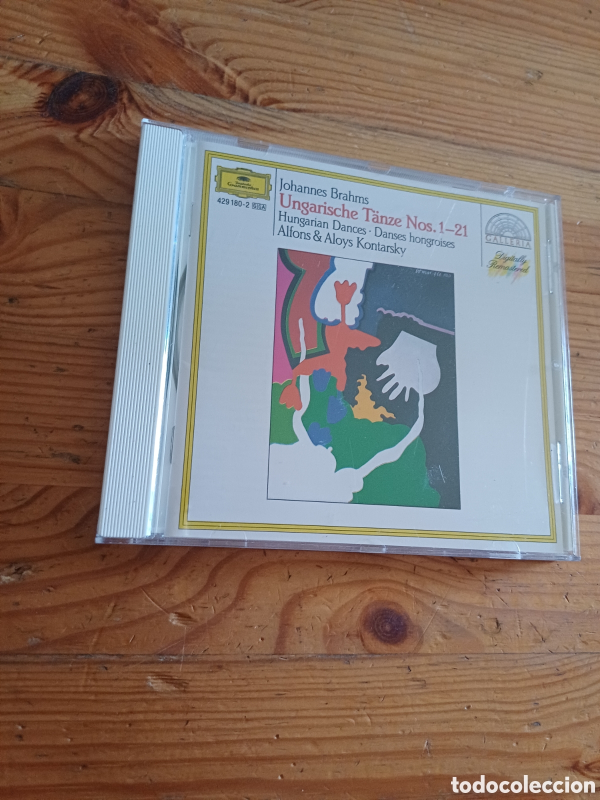CDs de m&uacute;sica: Johannes Brahms Ungarische T&auml;nze Hungarian Dances Danzas Hungaras Alfons & Aloys Kontarsky CD