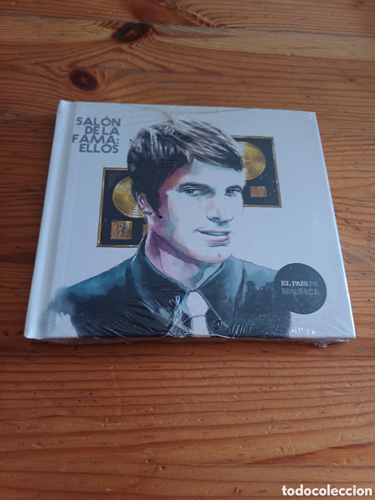 CDs de m&uacute;sica: Salon de la fama Ellos CD precintado El Pais de musica Serrat Sanz Bravo Iglesias Bos&eacute; Raphael Rios