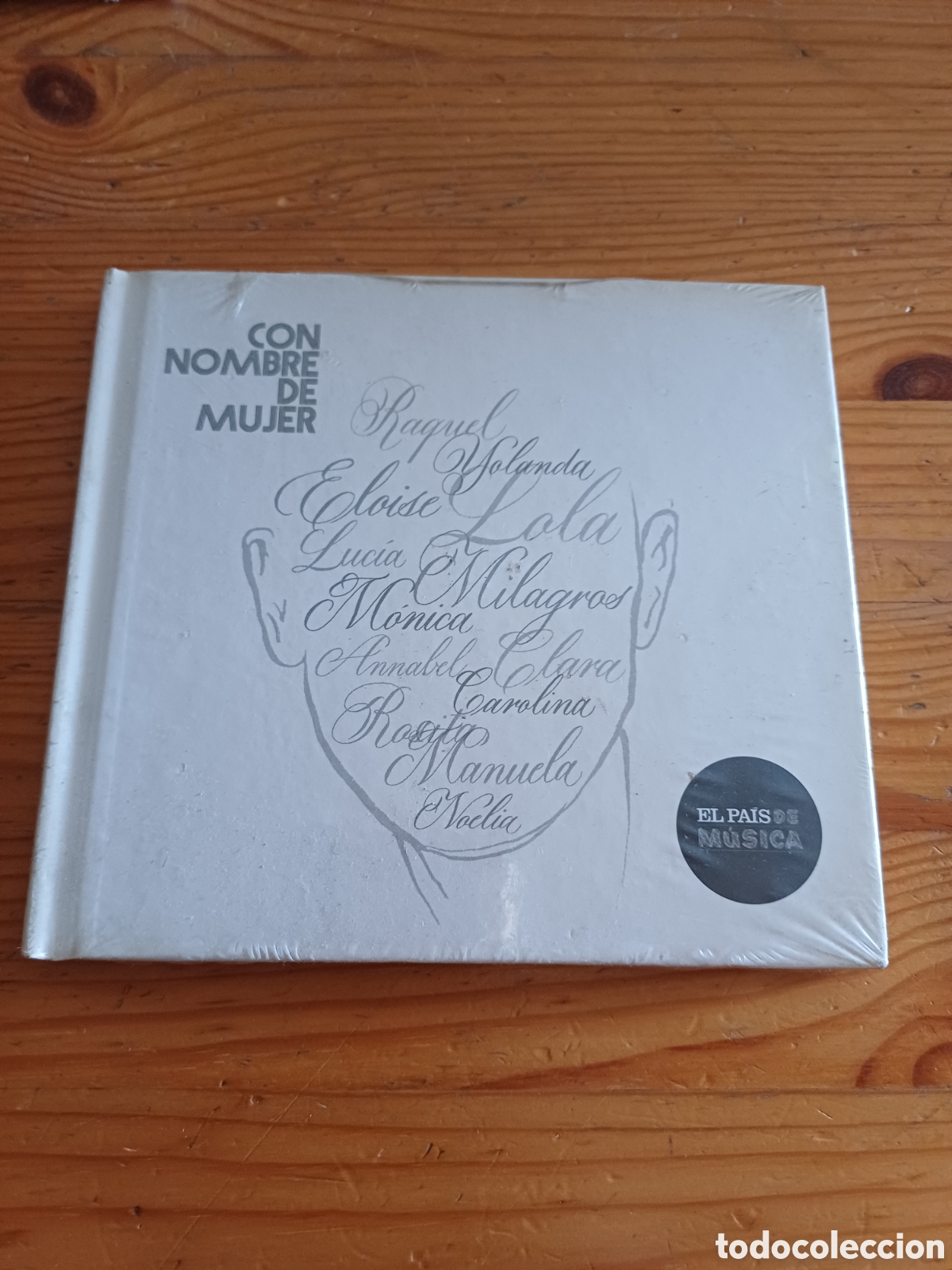 CDs de m&uacute;sica: Con nombre de mujer CD precintado El Pa&iacute;s de m&uacute;sica Iglesias Rios Amaral Pastora Serrat Casal