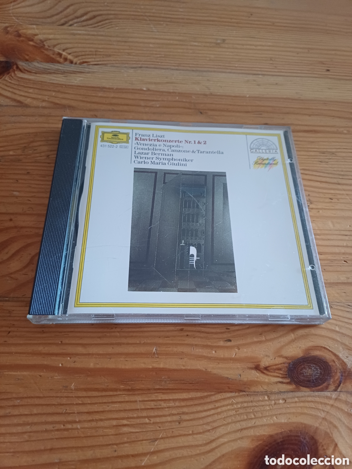CDs de m&uacute;sica: Franz Liszt Klavierkonzerte Nr. 1& 2 Venezia e Napoli Lazar Berman Wiener Sym Carlo Maria Giulini CD
