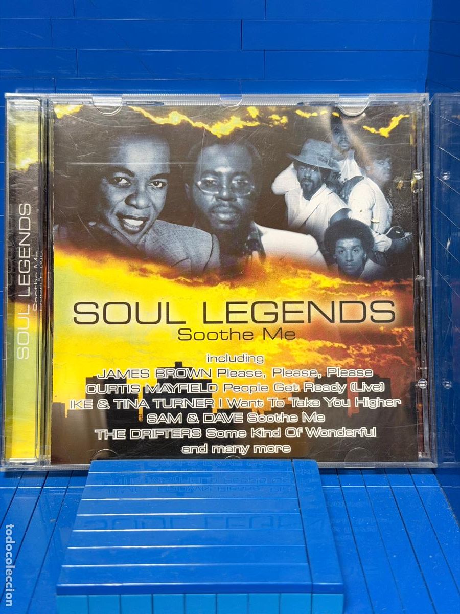 CDs de m&uacute;sica: SOUL LEGENDS - SOOTHE ME &ndash; VARIOS ARTISTAS &ndash; 2004 &ndash; CD