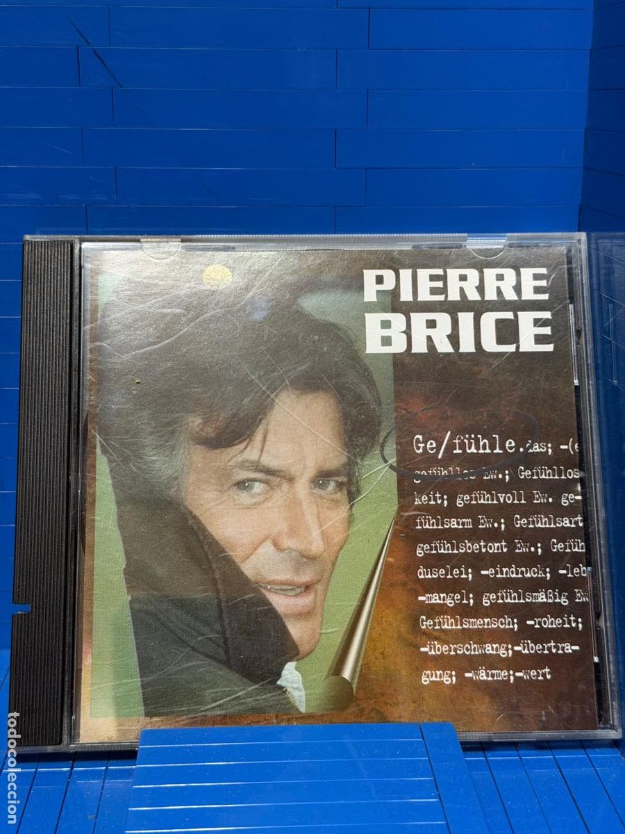 CDs de m&uacute;sica: GEF&Uuml;HLE &ndash; PIERRE BRICE &ndash; 1995 &ndash; CD