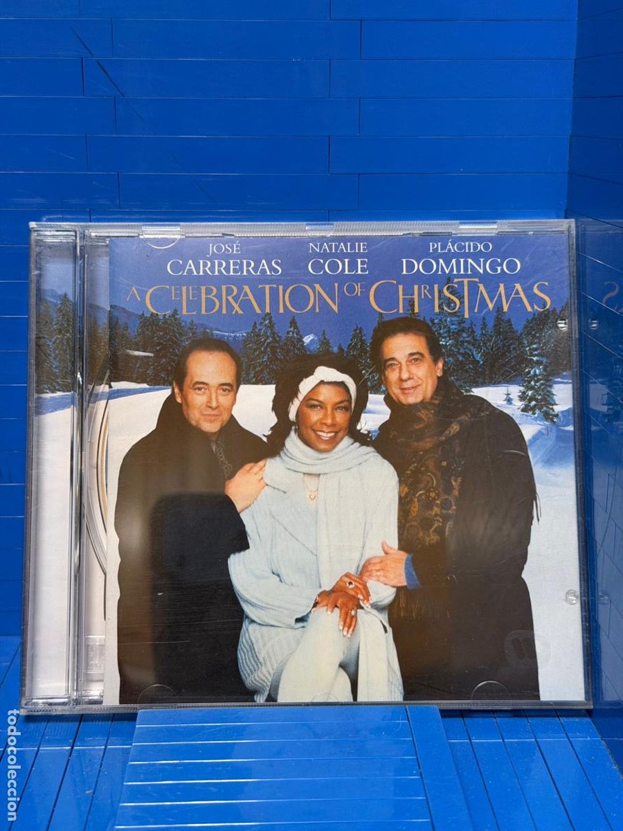 CDs de m&uacute;sica: A CELEBRATION OF CHRISTMAS &ndash; JOS&Eacute; CARRERAS &middot; NATALIE COLE &middot; PLACIDO DOMINGO &ndash; 1996 &ndash; CD