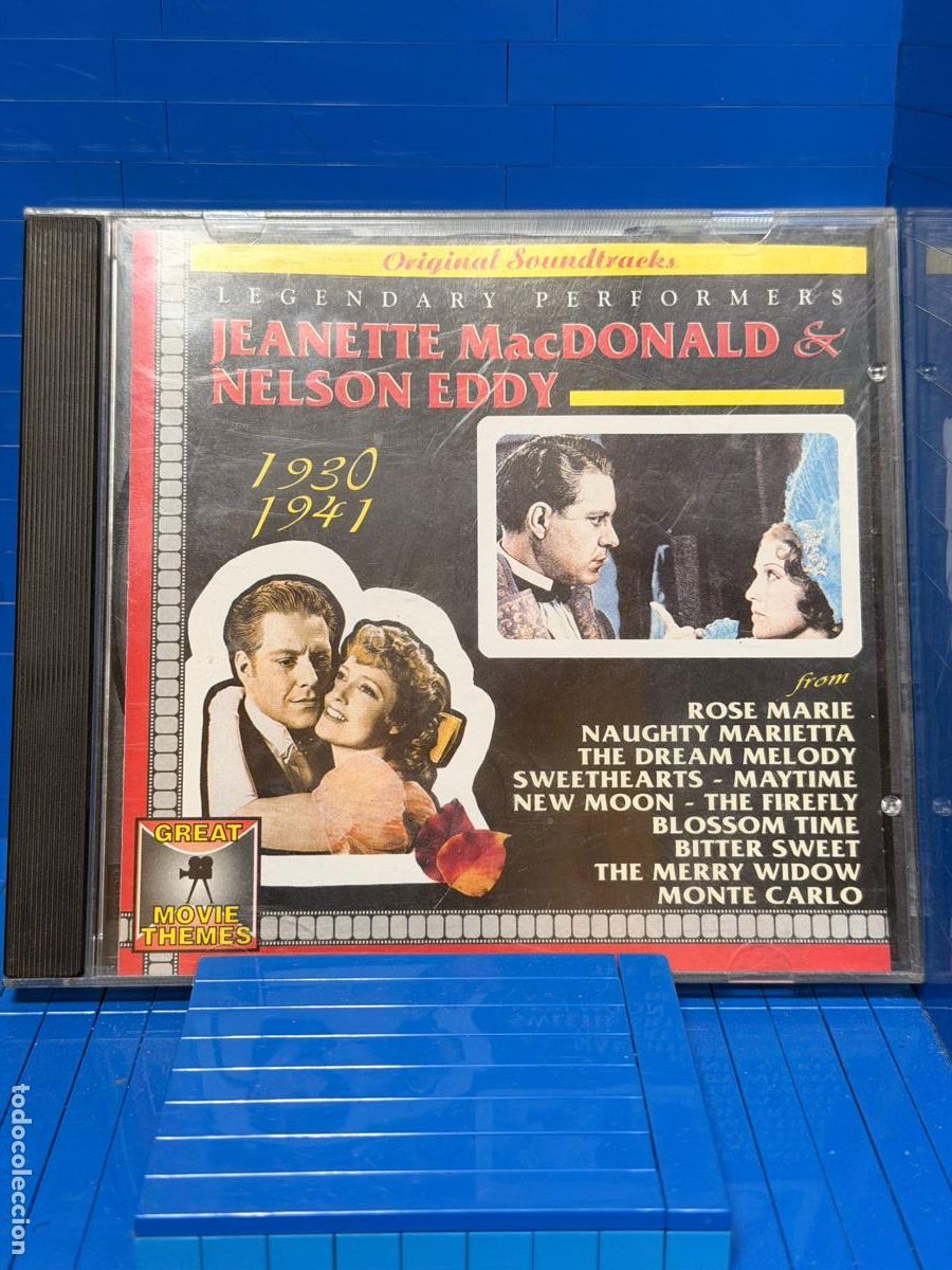 CDs de m&uacute;sica: LEGENDARY PERFORMERS 1930 - 1941 &ndash; JEANETTE MACDONALD & NELSON EDDY &ndash; 1997 &ndash; CD