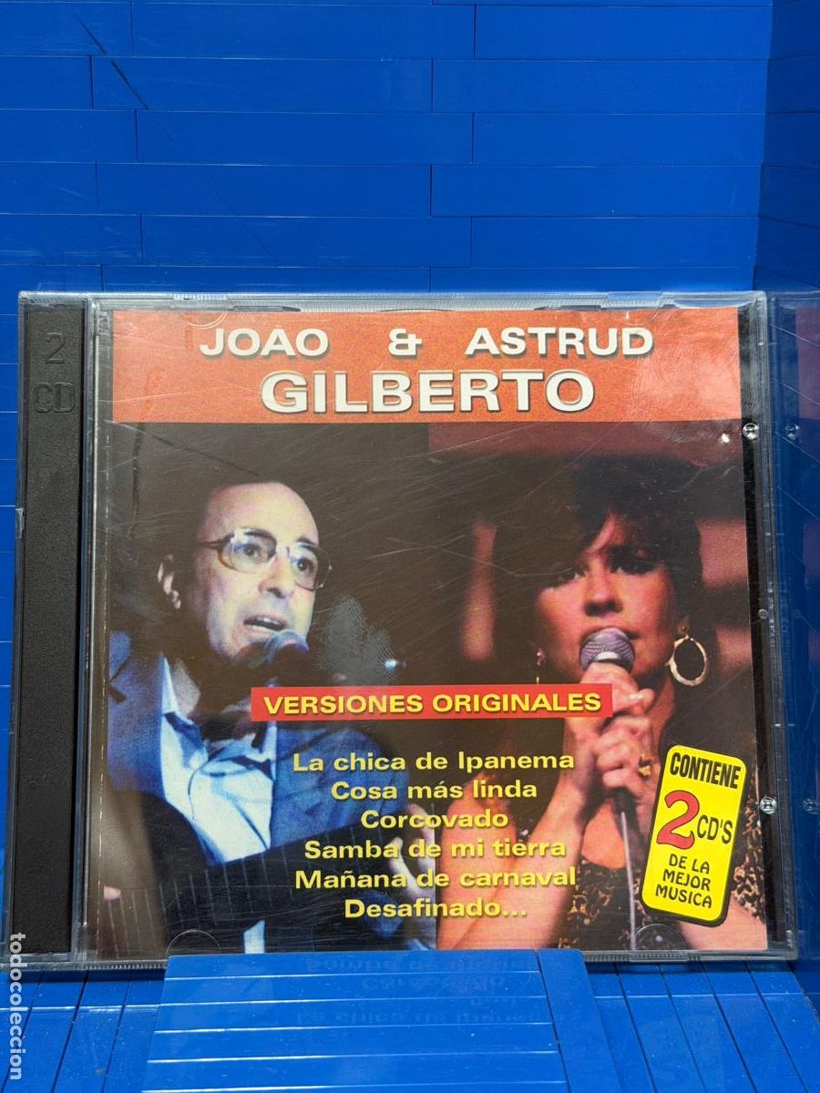 CDs de m&uacute;sica: JOAO ASTRUD GILBERTO VERSIONES ORIGINALES &ndash; JO&Atilde;O GILBERTO, ASTRUD GILBERTO &ndash; 1999 &ndash; CD