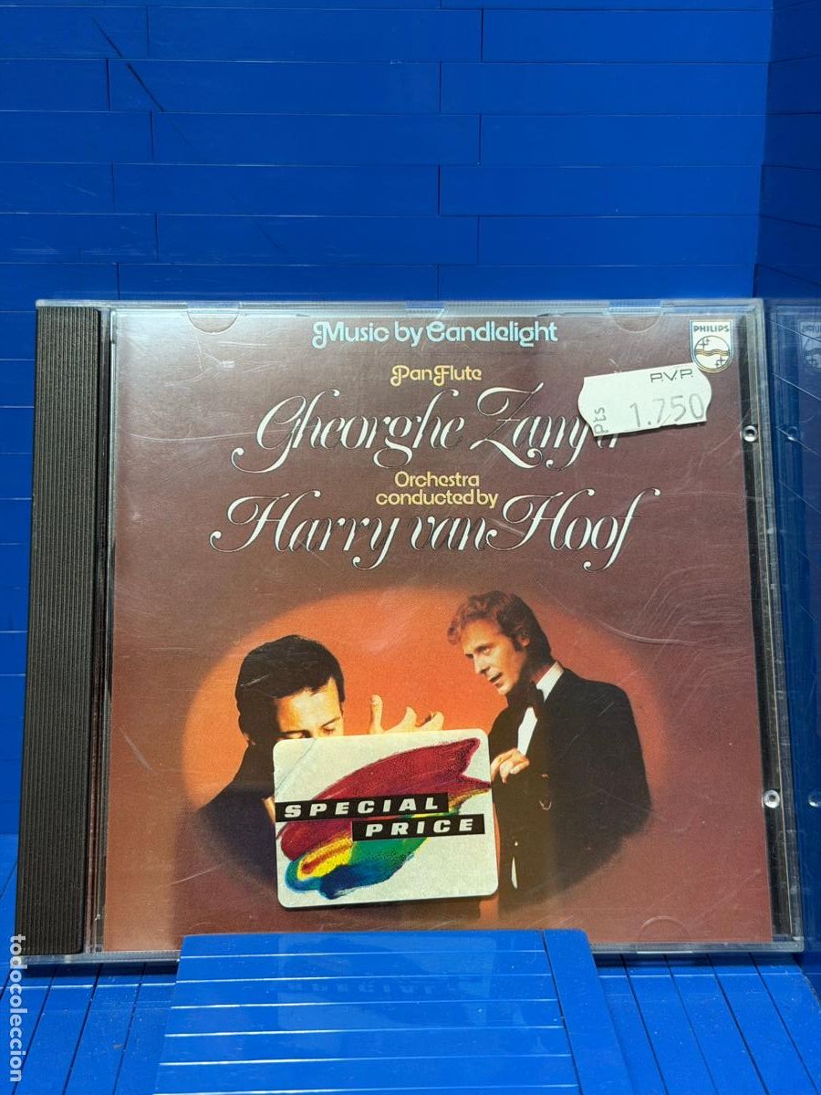 CDs de m&uacute;sica: MUSIC BY CANDLELIGHT &ndash; GHEORGHE ZAMFIR, HARRY VAN HOOF &ndash; CD