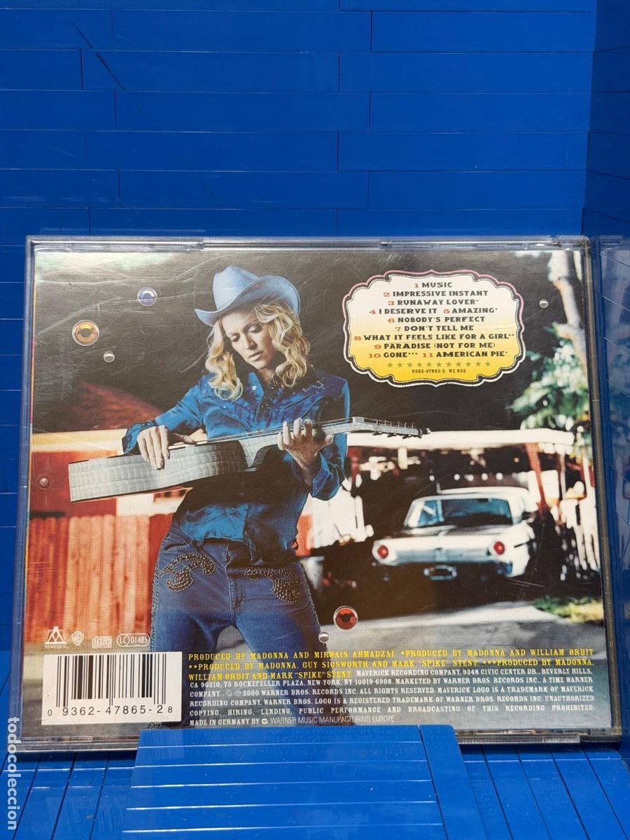 CDs de m&uacute;sica: MUSIC &ndash; MADONNA &ndash; 2000 &ndash; CD - Foto 2