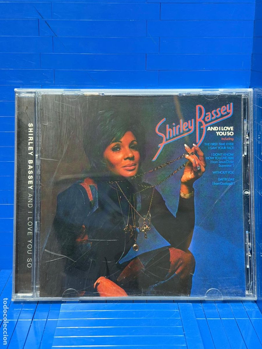 CDs de m&uacute;sica: AND I LOVE YOU SO &ndash; SHIRLEY BASSEY &ndash; 2000 &ndash; CD