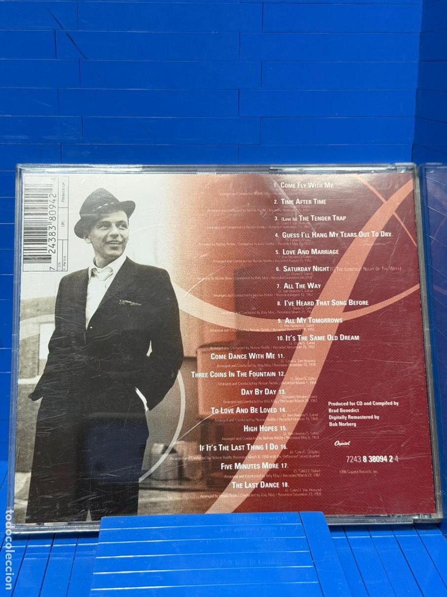 CDs de m&uacute;sica: SINGS THE SELECT SAMMY CAHN &ndash; FRANK SINATRA &ndash; 1996 &ndash; CD - Foto 2