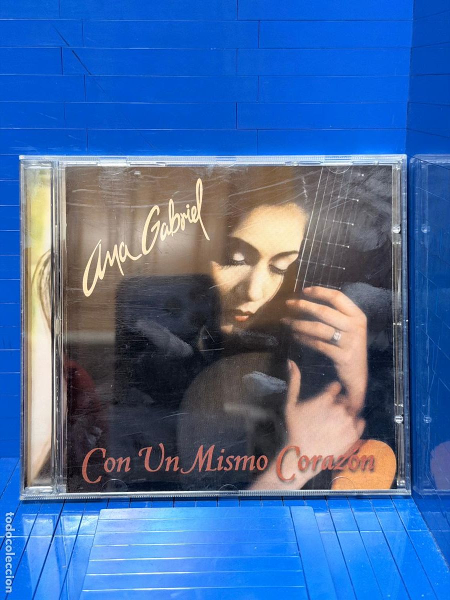 CDs de m&uacute;sica: CON UN MISMO CORAZ&Oacute;N &ndash; ANA GABRIEL &ndash; 1997 &ndash; CD