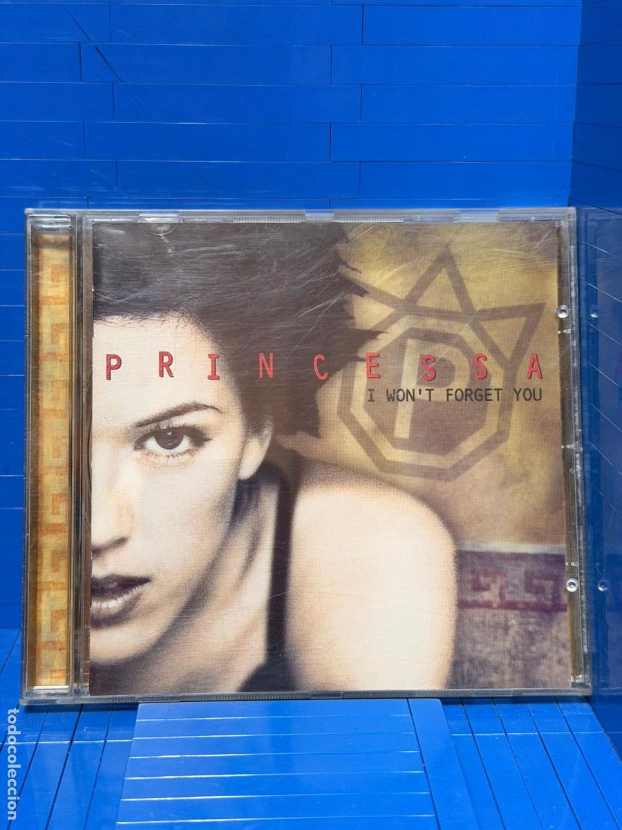 CDs de m&uacute;sica: I WON'T FORGET YOU &ndash; PRINCESSA &ndash; 1999 &ndash; CD
