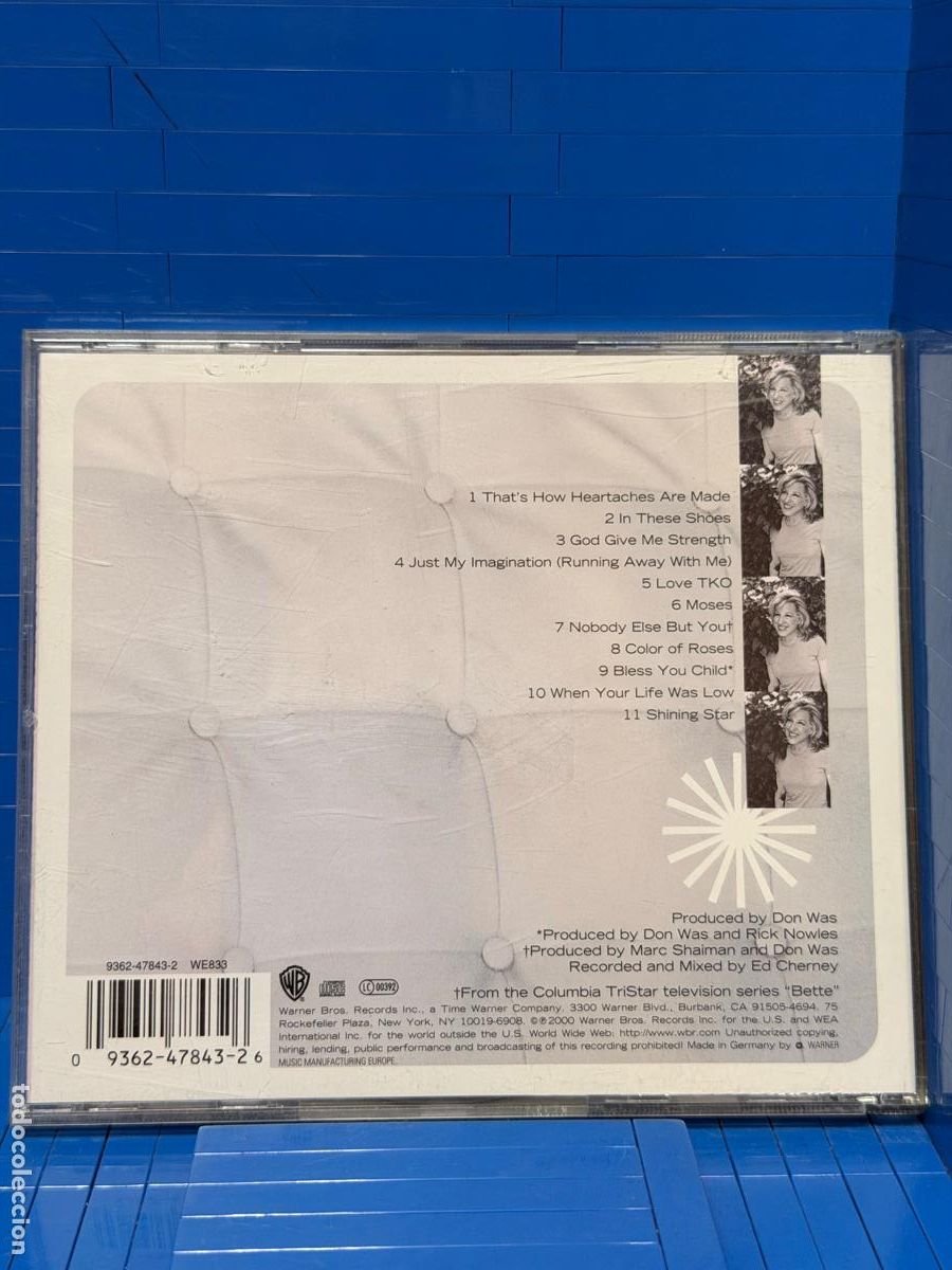 CDs de m&uacute;sica: BETTE &ndash; BETTE MIDLER &ndash; 2000 &ndash; CD - Foto 2