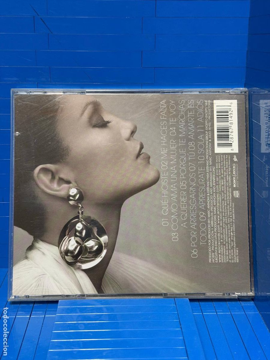 CDs de m&uacute;sica: COMO AMA UNA MUJER &ndash; JENNIFER LOPEZ &ndash; 2007 &ndash; CD - Foto 2