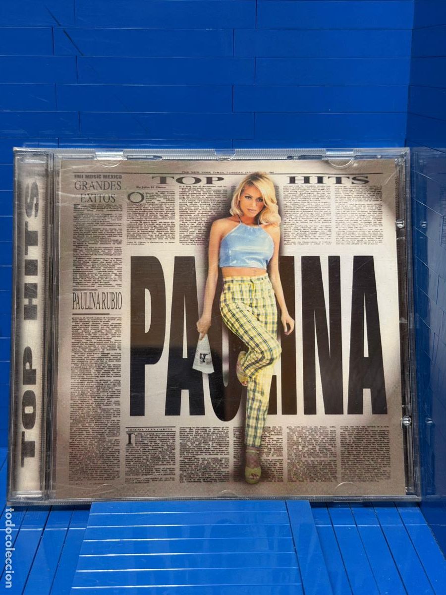 CDs de m&uacute;sica: TOP HITS &ndash; PAULINA &ndash; CD
