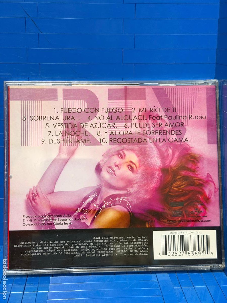 CDs de m&uacute;sica: GLORIA &ndash; GLORIA TREVI &ndash; 2010 &ndash; CD - Foto 2