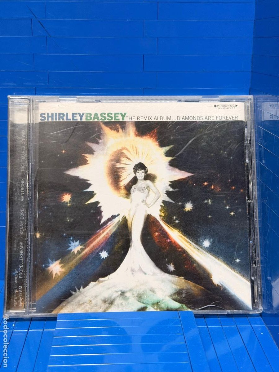 CDs de m&uacute;sica: THE REMIX ALBUM...DIAMONDS ARE FOREVER &ndash; SHIRLEY BASSEY &ndash; 2000 &ndash; CD